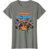 image:imageHot Wheels Monster Trucks  Father of Birthday Boy TShirtOlive Heather