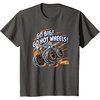 image:imageHot Wheels Monster Trucks  Go Big Go Hot Wheels TShirtAsphalt Grey