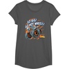 image:imageHot Wheels Monster Trucks  Go Big Go Hot Wheels TShirtAsphalt Grey