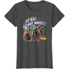 image:imageHot Wheels Monster Trucks  Go Big Go Hot Wheels TShirtDark Heather Grey