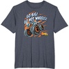 image:imageHot Wheels Monster Trucks  Go Big Go Hot Wheels TShirtHeather Blue