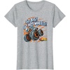 image:imageHot Wheels Monster Trucks  Go Big Go Hot Wheels TShirtHeather Grey