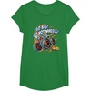 image:imageHot Wheels Monster Trucks  Go Big Go Hot Wheels TShirtKelly Green