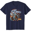 image:imageHot Wheels Monster Trucks  Go Big Go Hot Wheels TShirtNavy Blue