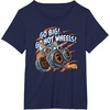 image:imageHot Wheels Monster Trucks  Go Big Go Hot Wheels TShirtNavy Blue