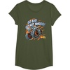 image:imageHot Wheels Monster Trucks  Go Big Go Hot Wheels TShirtOlive Green
