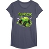 image:imageHot Wheels Monster Trucks  Gunkster TShirtHeather Blue