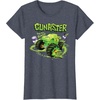 image:imageHot Wheels Monster Trucks  Gunkster TShirtHeather Blue