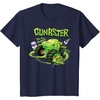 image:imageHot Wheels Monster Trucks  Gunkster TShirtNavy Blue