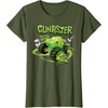 image:imageHot Wheels Monster Trucks  Gunkster TShirtOlive Green