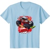 image:imageHot Wheels Monster Trucks  Heart Breaker TShirtBaby Blue