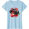 image:imageHot Wheels Monster Trucks  Heart Breaker TShirtBaby Blue
