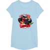 image:imageHot Wheels Monster Trucks  Heart Breaker TShirtBaby Blue