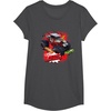 image:imageHot Wheels Monster Trucks  Heart Breaker TShirtDark Heather Grey