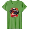 image:imageHot Wheels Monster Trucks  Heart Breaker TShirtGrass Green