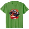 image:imageHot Wheels Monster Trucks  Heart Breaker TShirtGrass Green