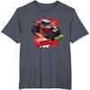 image:imageHot Wheels Monster Trucks  Heart Breaker TShirtHeather Blue