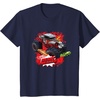 image:imageHot Wheels Monster Trucks  Heart Breaker TShirtNavy Blue