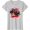 image:imageHot Wheels Monster Trucks  Heart Breaker TShirtSilver Grey
