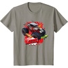 image:imageHot Wheels Monster Trucks  Heart Breaker TShirtSlate Grey