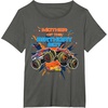image:imageHot Wheels Monster Trucks  Mother of Birthday Boy TShirtAsphalt Grey