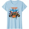 image:imageHot Wheels Monster Trucks  Mother of Birthday Boy TShirtBaby Blue