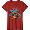 image:imageHot Wheels Monster Trucks  Mother of Birthday Boy TShirtCranberry Red