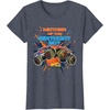 image:imageHot Wheels Monster Trucks  Mother of Birthday Boy TShirtHeather Blue
