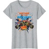 image:imageHot Wheels Monster Trucks  Mother of Birthday Boy TShirtHeather Grey