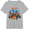 image:imageHot Wheels Monster Trucks  Mother of Birthday Boy TShirtHeather Grey