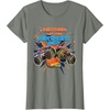 image:imageHot Wheels Monster Trucks  Mother of Birthday Boy TShirtOlive Heather