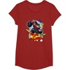 image:imageHot Wheels Monster Trucks  Trash and Smash TShirtCranberry Red