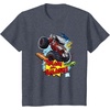 image:imageHot Wheels Monster Trucks  Trash and Smash TShirtHeather Blue