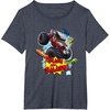 image:imageHot Wheels Monster Trucks  Trash and Smash TShirtHeather Blue