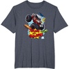 image:imageHot Wheels Monster Trucks  Trash and Smash TShirtHeather Blue
