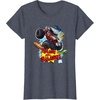 image:imageHot Wheels Monster Trucks  Trash and Smash TShirtHeather Blue