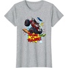 image:imageHot Wheels Monster Trucks  Trash and Smash TShirtHeather Grey