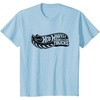 image:imageHot Wheels Monster Trucks Black Logo TShirtBaby Blue