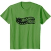 image:imageHot Wheels Monster Trucks Black Logo TShirtGrass Green
