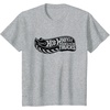 image:imageHot Wheels Monster Trucks Black Logo TShirtHeather Grey