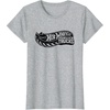 image:imageHot Wheels Monster Trucks Black Logo TShirtHeather Grey