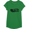 image:imageHot Wheels Monster Trucks Black Logo TShirtKelly Green