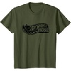 image:imageHot Wheels Monster Trucks Black Logo TShirtOlive Green