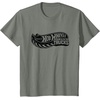image:imageHot Wheels Monster Trucks Black Logo TShirtOlive Heather
