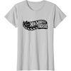 image:imageHot Wheels Monster Trucks Black Logo TShirtSilver Grey
