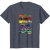 image:imageHot Wheels Multi Car TShirtHeather Blue