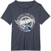 image:imageHot Wheels Original Stunt Brand Grey Logo TShirtHeather Blue