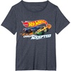 image:imageHot Wheels Race Time Challenged Accepted TShirtHeather Blue