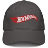 image:imageHot Wheels Red Logo Adjustable Baseball HatAsphalt Grey