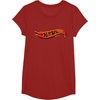 image:imageHot Wheels Red and Yellow Logo TShirtCranberry Red